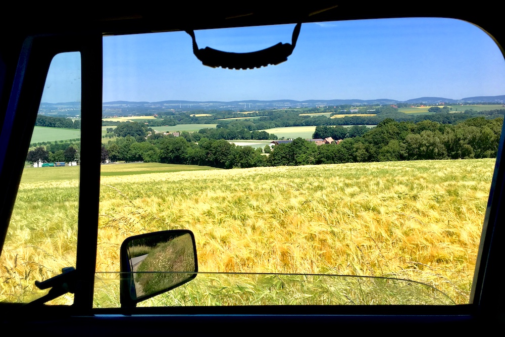 Ausblick am Sender in Herford